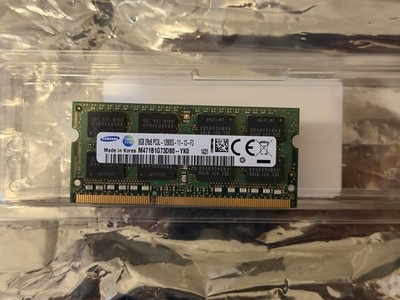 Samsung8GB 2Rx8 PC3L-12800S DDR3L-1600Mhz SODIMM Laptop Ram M471B1G73DB0-YK0