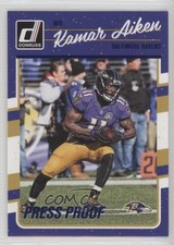2016 Donruss Press Proof Blue Kamar Aiken #24 1i7