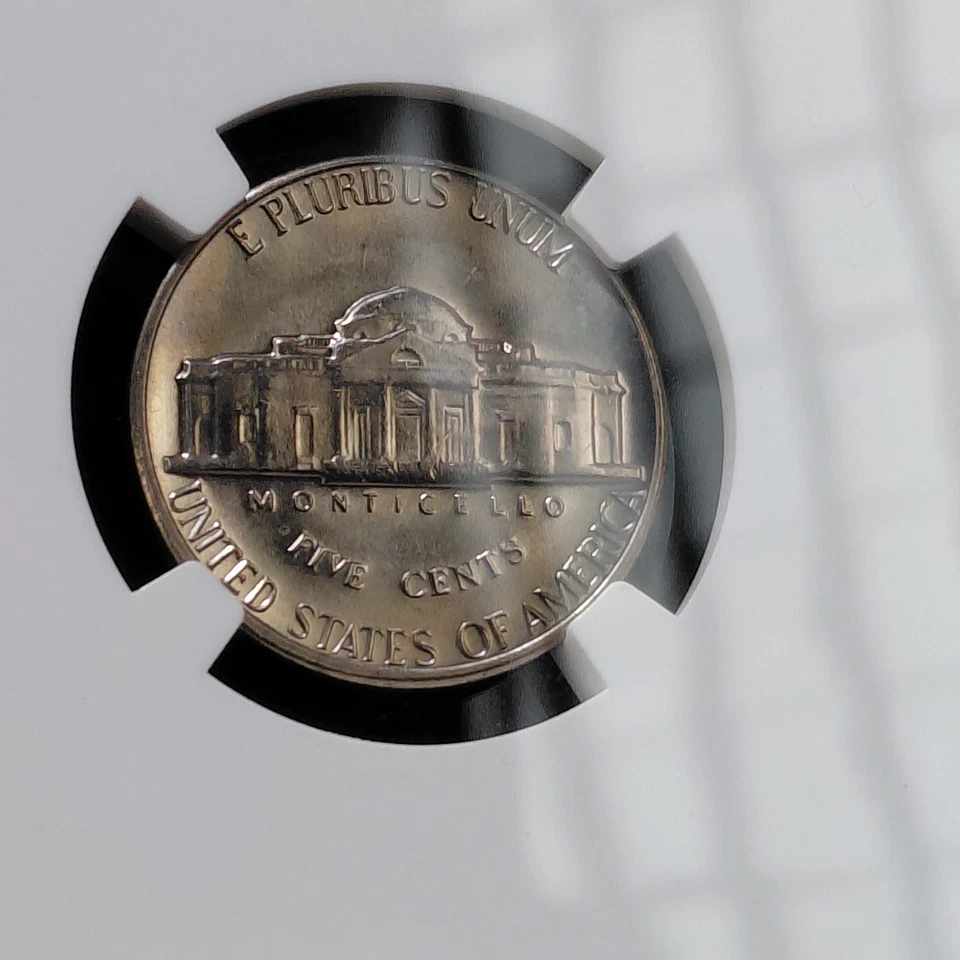 Lot of 3 Jefferson Nickels PCGS 1970-S PR69, NGC 1970-D MS66, 1976-S PR69 DCAM - Image 3 of 4