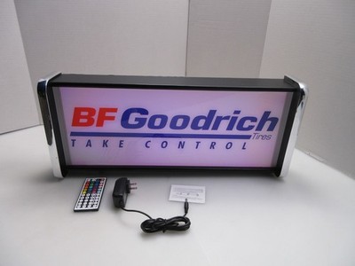 BF Goodrich Take Control LED Display lighted sign lightbox Wall hanging Light