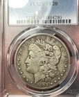 (#102403) Morgan Dollar: 1893 O.  PCGS VF 20.   KEY DATE!!!    (see video!)