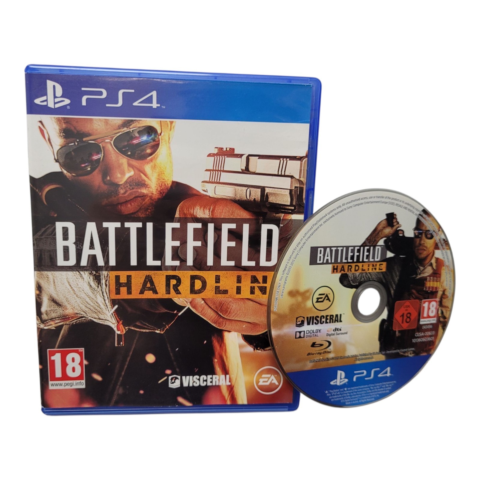 Battlefield Hardline PS4 Mint Disco Inscatolato PS5 Compatibile