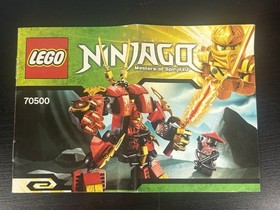 LEGO Ninjago 70500 Kai's Fire Mech with Minifigures & Instructions & Box