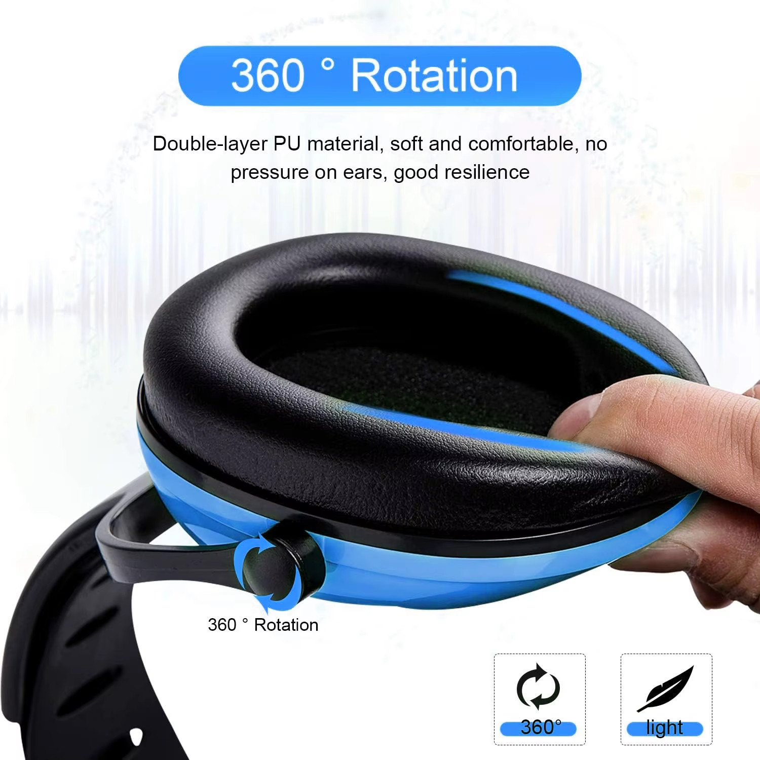 Casque anti-bruit enfant TDAH TSA autiste pour concentration - 4
