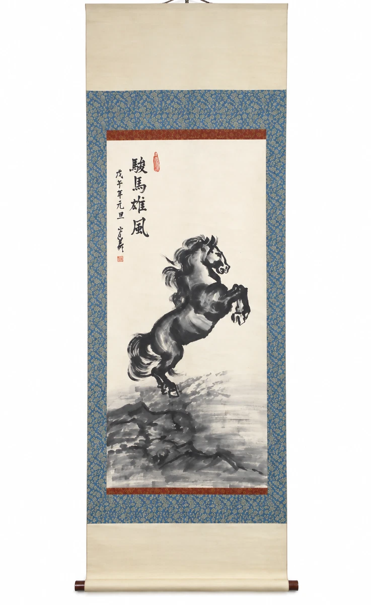 日本书法古董绘画和卷轴| eBay