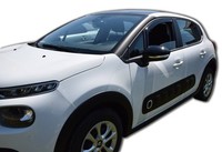 Windabweiser Regenabweiser Heko FüR Citroen C3 2016-2023 5-TüRer 2-Tlg
