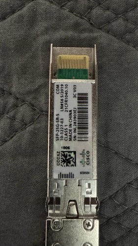 Cisco SFP-25G-SR-S 25GBASE-SR SFP28 Transceiver Module 850nm 100m MMF LC - Bild 2 von 4