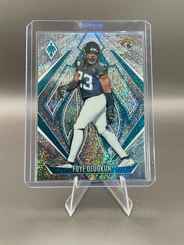 FOYE OLUOKUN sparkle-Glitter #56 Jaguars 2024 Phoenix International RARE - Picture 3 of 5