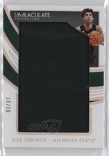 2022-23 Panini Immaculate Collegiate Jumbo Hats 10/10 Max Christie #JH-MAX 15wb