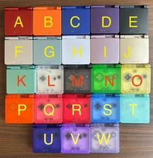 clear and solid Housing Shell Replace for Nintendo Game Boy Advance SP GBA SP