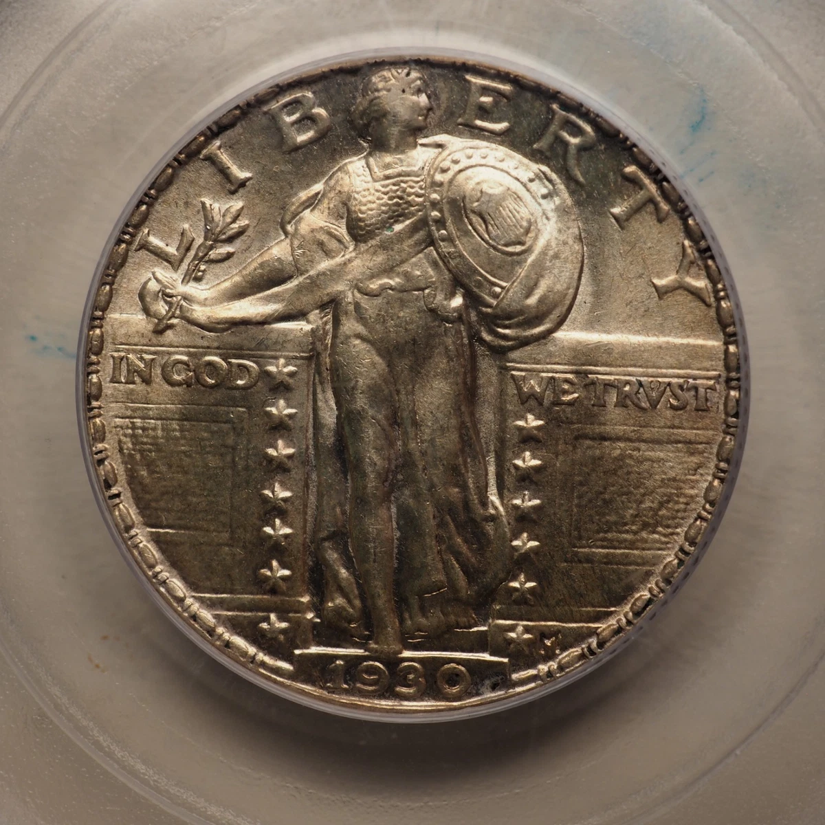 MS 63 Graded 1930 Year Standing Liberty US Quarters (1916-1930