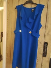 Dkny Womens Dress Electric Blue