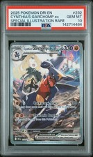 2025 POKEMON DRI EN-DESTINED RIVALS #232 CYNTHIA'S GARCHOMP EX PSA 10