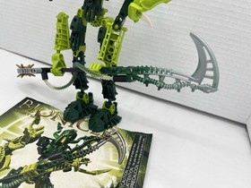 Lego Bionicle Glatorian Legends Vastus 8986 - Complete Figure With Manual DMG