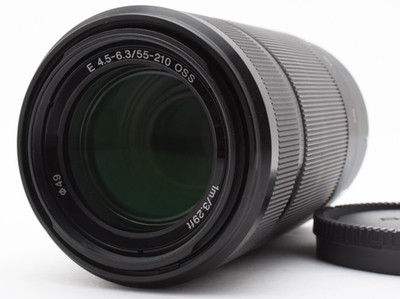 Sony E 55-210mm f/4.5-6.3 OSS Zoom Lens SEL55210 Black E-Mount JAPAN [Mint]