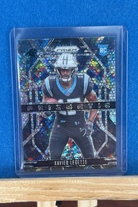 2024 Prizm Xavier Legette Rookie Prizmatic No Huddle Disco RC Panthers