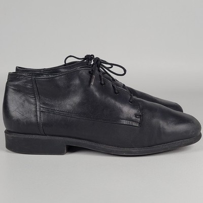 Easy Spirit Lidia Chukka Boot Women's 8.5 M Black Leather Lace Up Oxford Boots