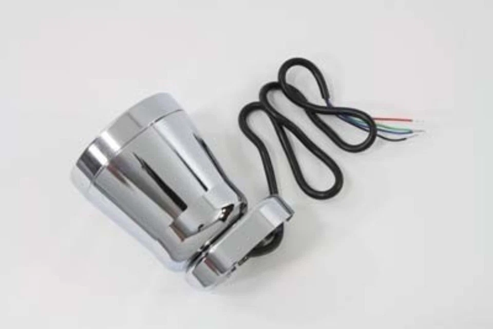 Хромированный 60 мм черный электрический тахометр fr Harley Sportster Softail FXST FLST - Изображение 2 из 4