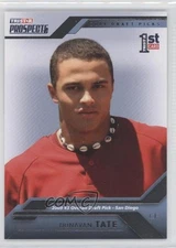 2009 TRISTAR Prospects Plus Donavan Tate (Portrait Square around Card Number) #3