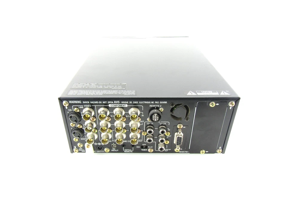 JVC BR-DV6000U Professional DV MiniDV Video Cassette Recorder - For Parts/Repair - Image 3 of 4