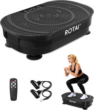Vibration Plate Exercise Machine for Lymphatic Drainage 400 Lbs Capacity Shake P
