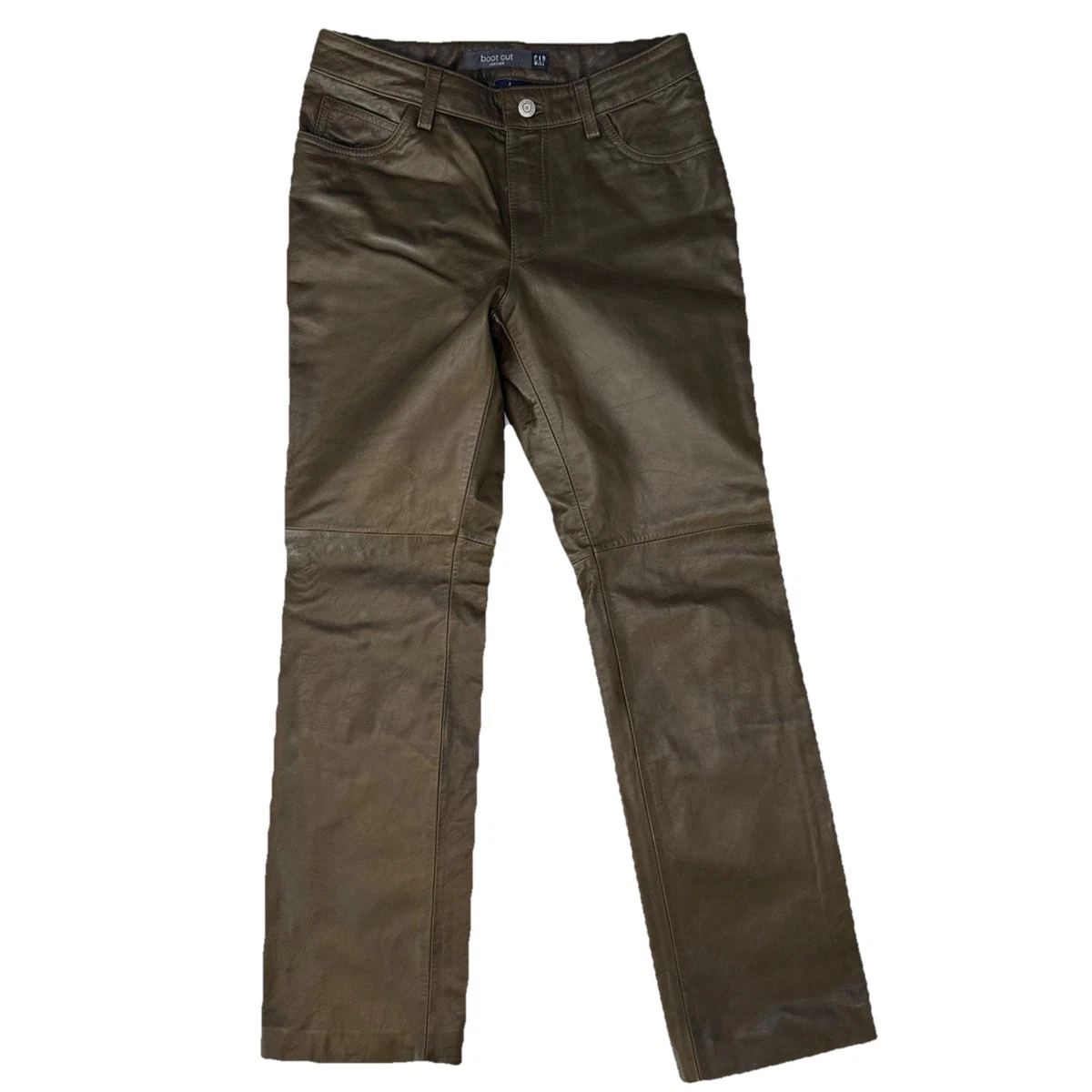 Gap Green Leather Pants for Women for sale | eBay