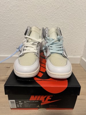 Off-White X Nike Air Jordan 1 Retro High Euro Nrg US11