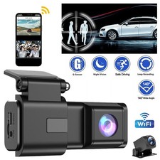 Dashcam Auto Vorne Hinten 4K+1080P WiFi Dash Cam Autokamera