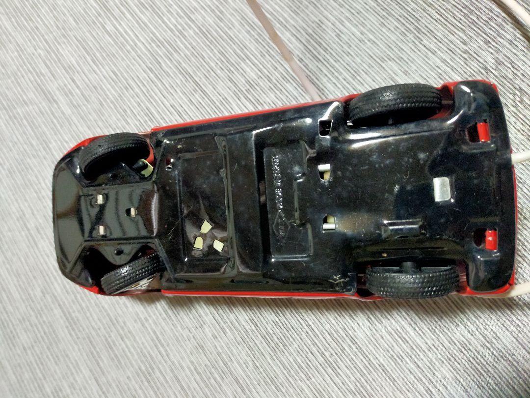 Mercedes Benz C111 tin Toy remote control car W/BOX F/S
