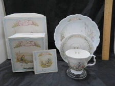 Royal Albert The Wind in the Willows The Picnic Tea Cup & Saucer & Plate 8 1/2"