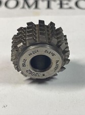 Gear Cutter Hob Mikron DP32 PA20° 32062 2°6’ .0707” 8mm (.315”) Bore Q39