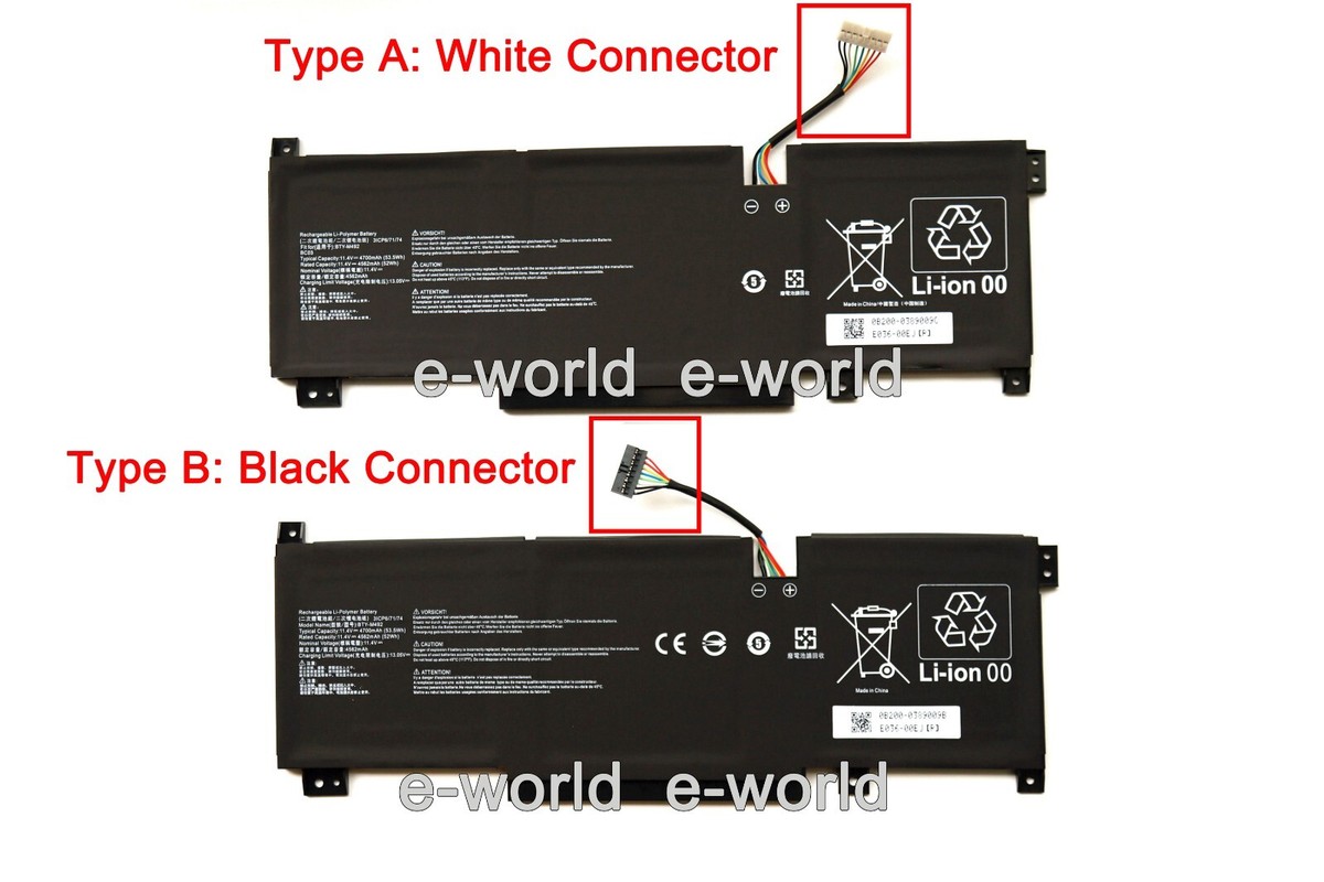 New Genuine BTY-M492 Battery for MSI KATANA GF66 Pulse GL66 GL76