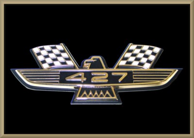 FORD 427 V8 Emblem Logo Flexible Toolbox - Refrigerator Magnet, 42 MIL ...