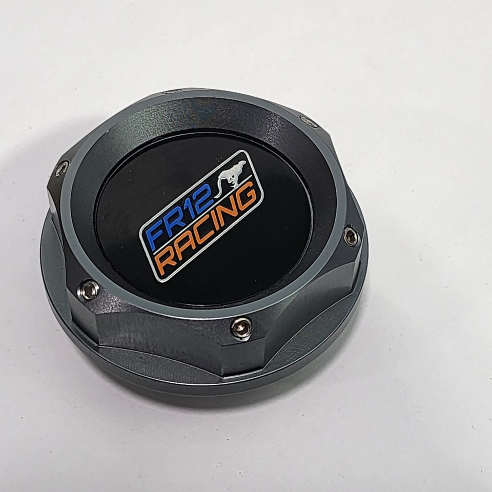 Gunmetal Rotary Billet Racing Oil Filler Cap For Mazda RX7 RX8 13B Engine