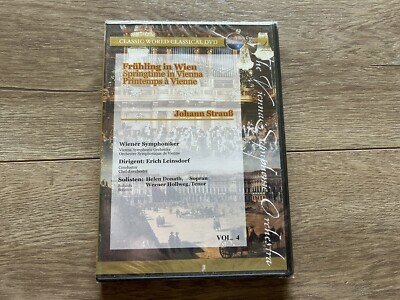 Springtime in Vienna - Johann Straus - Vienna Symphonic Orchestra (DVD) New