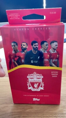 Topps Liverpool FC Fan Set 24/25 Einzelkarten