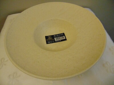 Wilmax Porcelain Sandstone Collection Deep Plate 9.5''/24cm 7 FL OZ  WL 661315/A