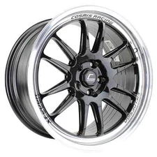 Cosmis Racing XT-206R-FF Black W/ Machined Lip Wheel 18x9 +31mm 5x120 (74.1 CB)