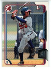 2015 Bowman Prospects #BP71 Ozzie Albies (Braves)