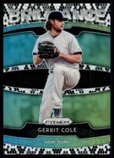 2020 Panini Prizm Brilliance Snake Skin /50 Gerrit Cole New York Yankees #B-2