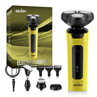 5in1 Electric Shaver for Men Nose Hair Trimmer IPX7 Rechargeable