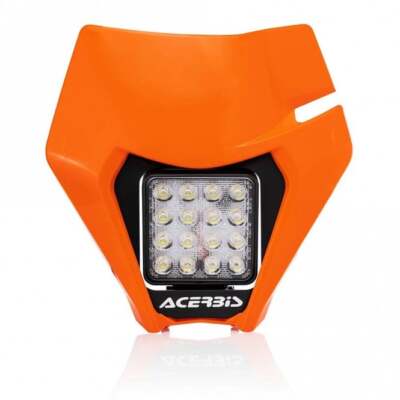 Acerbis Enduro VSL LED Scheinwerfer & Maske - KTM EXC/EXC-F 20-23 XC-W/XCF 20-23