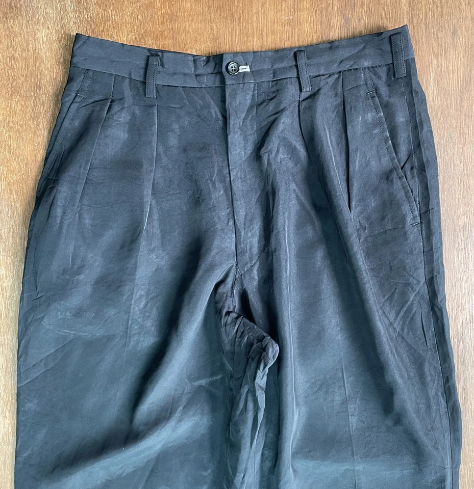 Pantalones globo triacetato COMME des GARCONS HOMME PLUS 1991 Foto 2 de 4