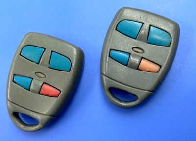 2x AUTOMATE 476a EZSDEI476 4-Button Remote Fob Transmitter