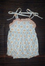 NEW Boutique Pumpkin Baby Girls Ruffle Romper Jumpsuit