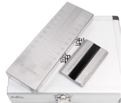 0-100um Single Groove Grinder Fineness Meter Stainless Steel Scraper
