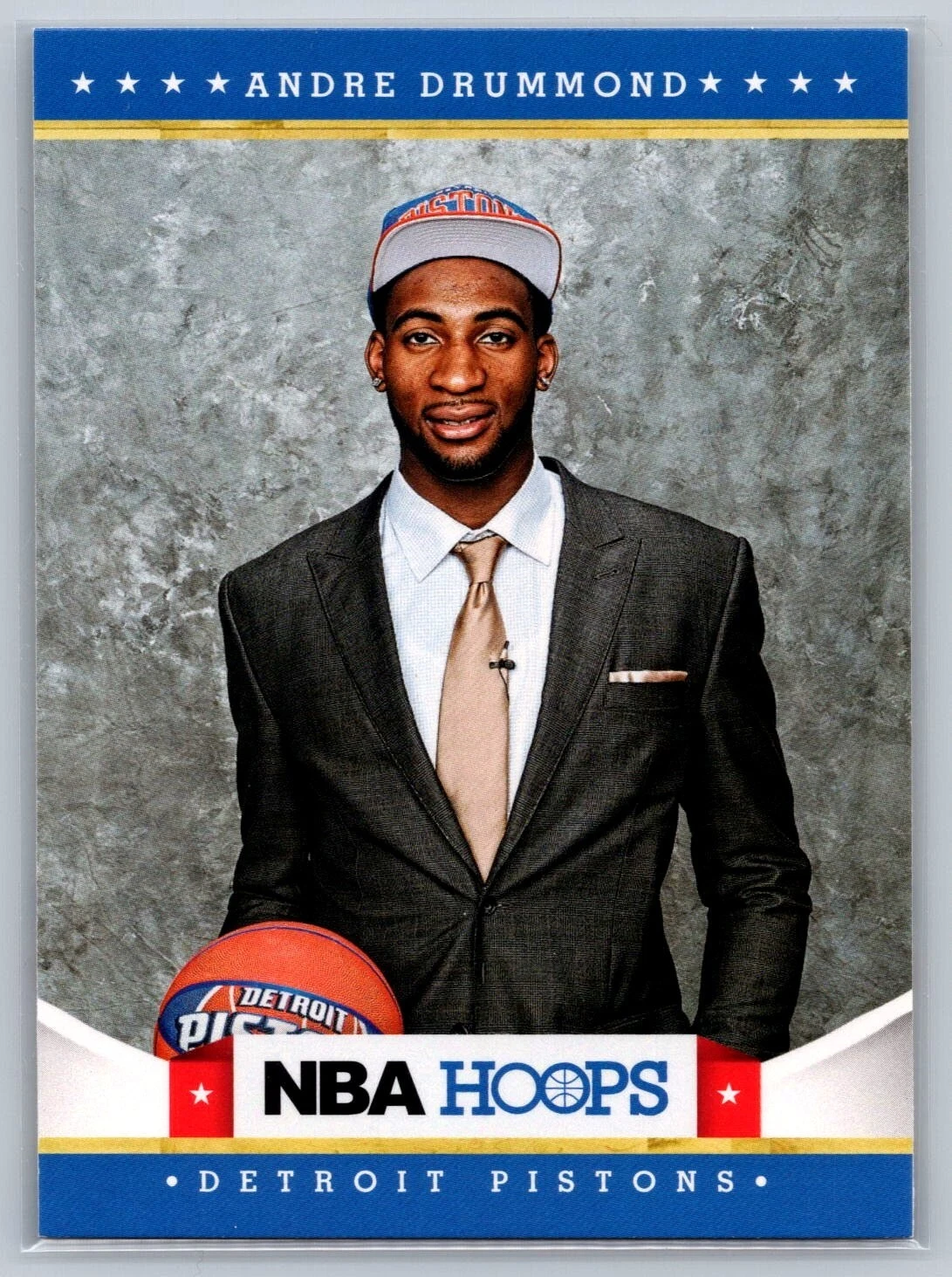 2012-13 Panini NBA Hoops #283 Andre Drummond RC Detroit Pistons