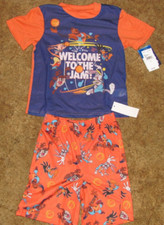 Boys Space Jam A New Legacy NWT 2 pc pajama set size 6