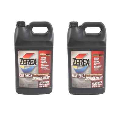 2 Gallons Pink Engine Coolant Antifreeze Fluid ZEREX For Lexus Toyota Infiniti