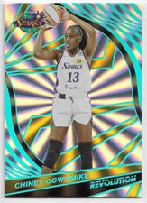 CHINEY OGWUMIKE 2021-22 PANINI REVOLUTION SUNBURST PARALLEL INSERT /75 SPARKS
